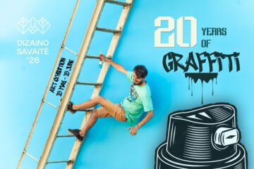 Dizaino savaitė’26: Paroda „20 graffiti metų”