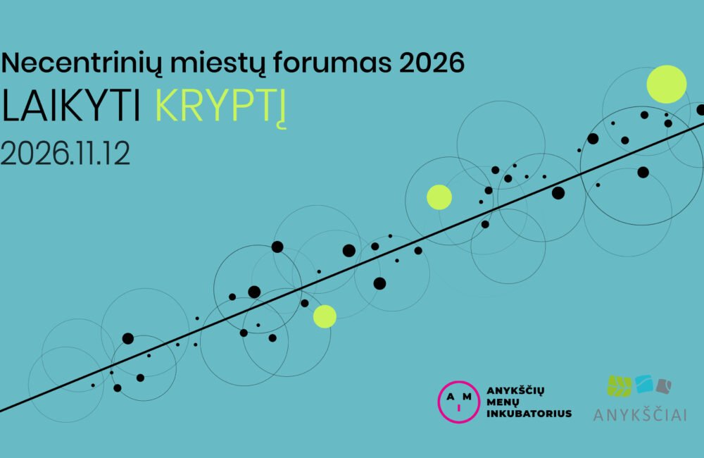 Necentrinių miestų forumas 2026 „Laikyti kryptį”